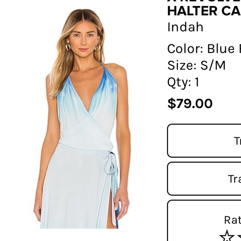 Indah Halter camisole